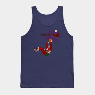 Dunk The Halls (Front only) Tank Top